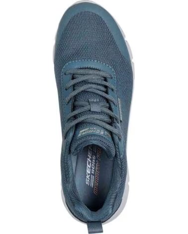 SKECHERS SCARPE 117351-SLT BLU DONNA SLATE MESH