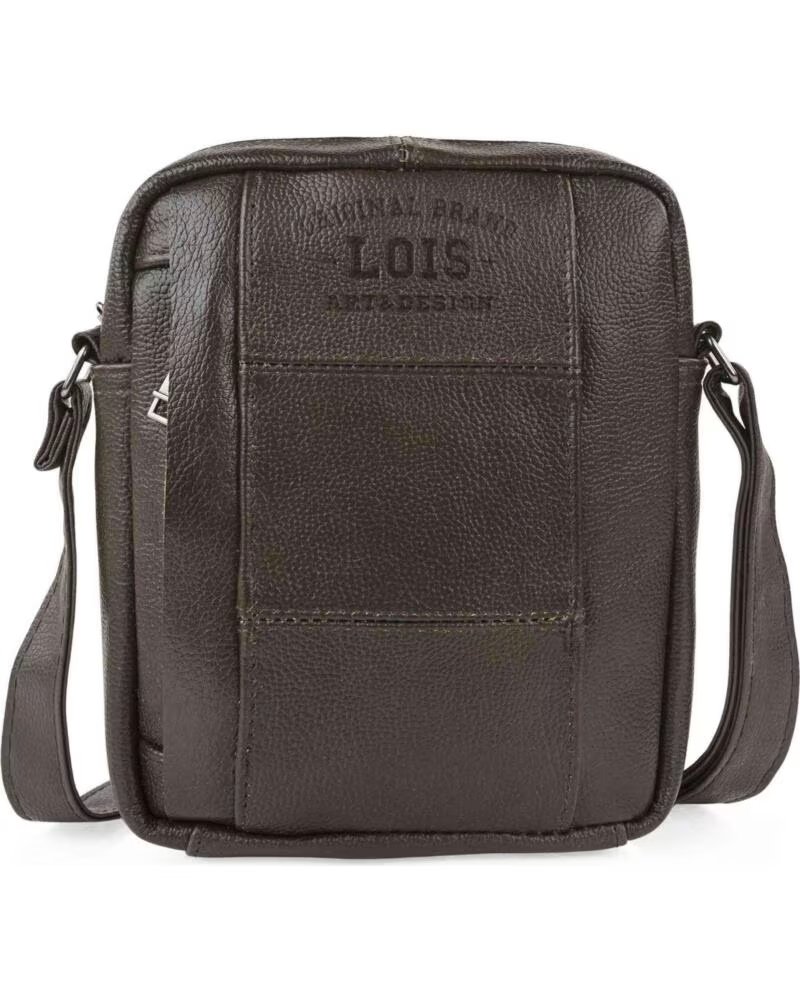 LOIS JEANS BORSA A TRACOLLA UOMO 325419-02 MARRONE MARRóN