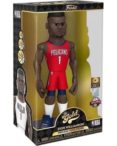 FUNKO FIGURINE DE COLLECTION ZION WILLIAMSON NBA GOLD 5 POUCES 64543IE MULTICOLOR