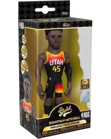 FUNKO FIGURA COLECIONÁVEL 61483 DONOVAN MITCHELL NBA GOLD VINIL MULTICOLOR