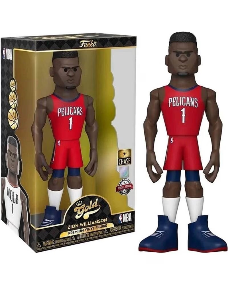 FUNKO FIGURINE DE COLLECTION ZION WILLIAMSON NBA GOLD 5 POUCES 64543IE MULTICOLOR