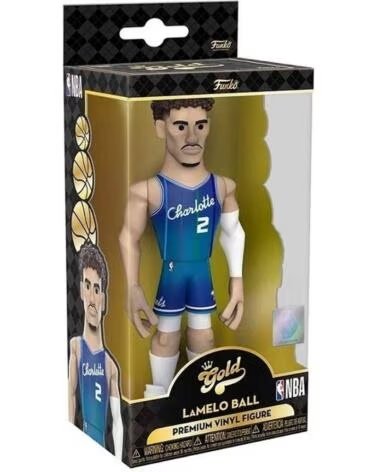 FUNKO FIGURA COLECIONÁVEL 61482 LAMELO BALL NBA GOLD MULTICOR MULTICOLOR
