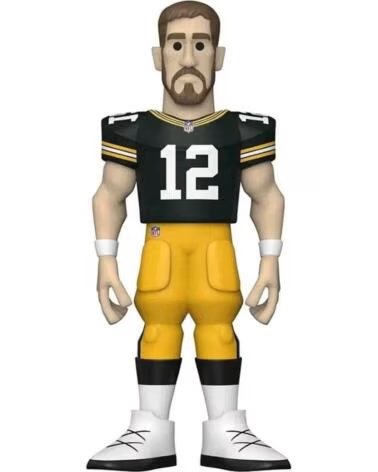 FUNKO FIGURINE DE COLLECTION 64896 AARON RODGERS NFL GOLD MULTICOLOR