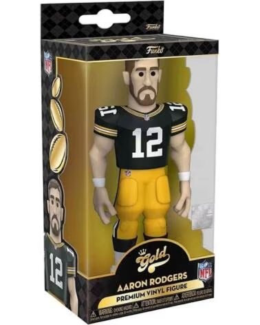 FUNKO SAMMLERFIGUR 64896 AARON RODGERS NFL GOLD MULTICOLOR