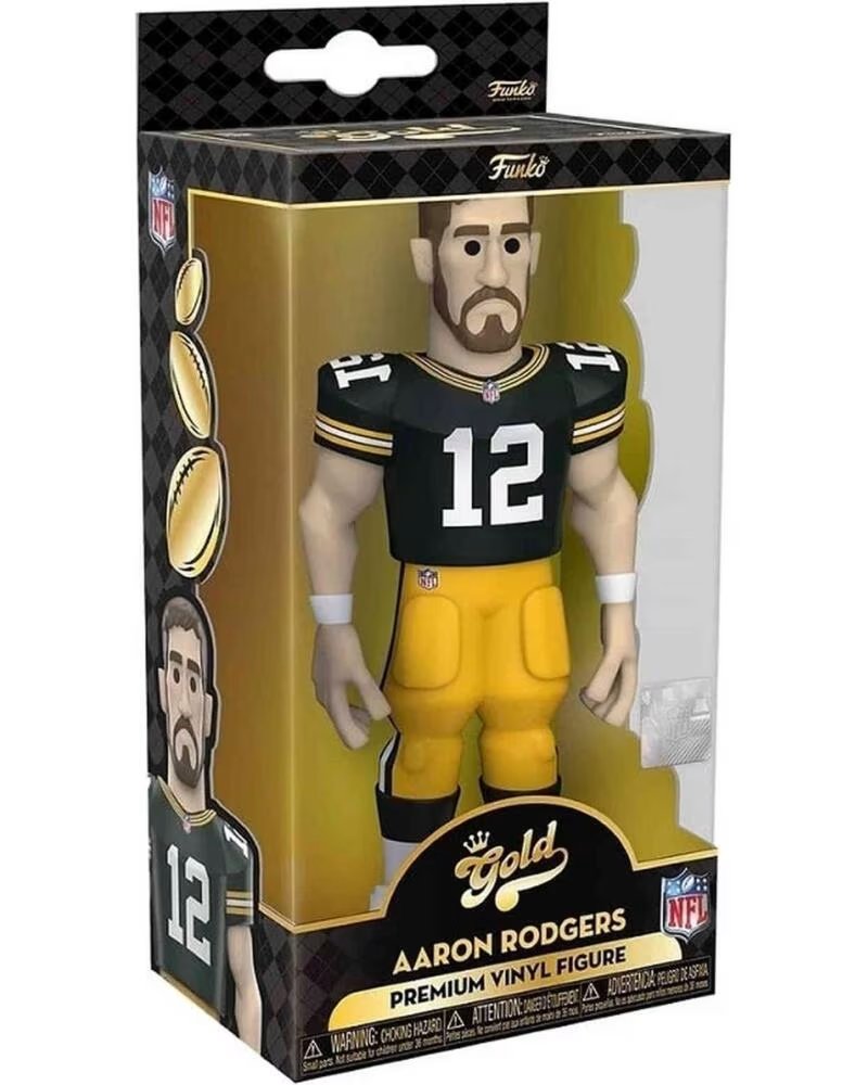 FUNKO FIGURINE DE COLLECTION 64896 AARON RODGERS NFL GOLD MULTICOLOR