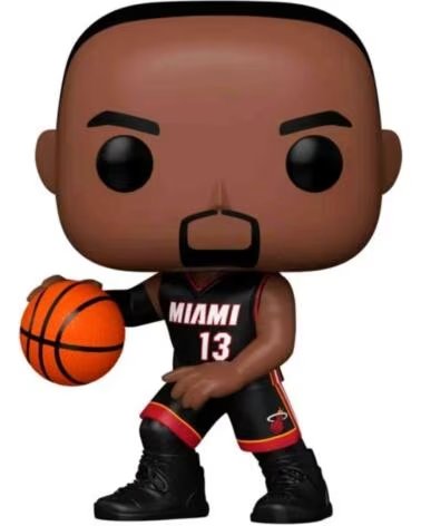 FUNKO POP! FIGURA COLECIONÁVEL FK72249 NBA MIAMI HEAT BAM ADEBAYO MULTICOR MULTICOLOR