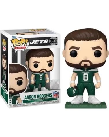 FUNKO FIGURINE DE COLLECTION FK79686 AARON RODGERS NFL NEW YORK JETS MULTICOLORE MULTICOLOR