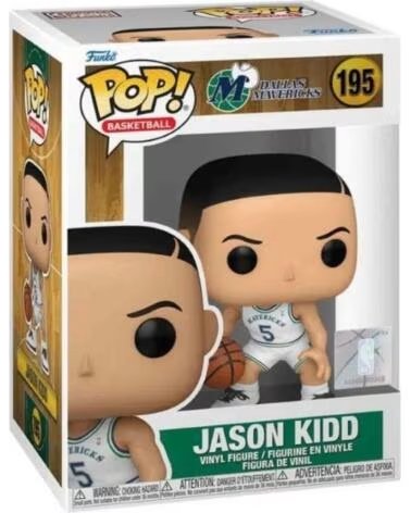 FUNKO FIGURA COLECIONÁVEL FK79680 JASON KIDD DALLAS MAVERICKS MULTICOLOR