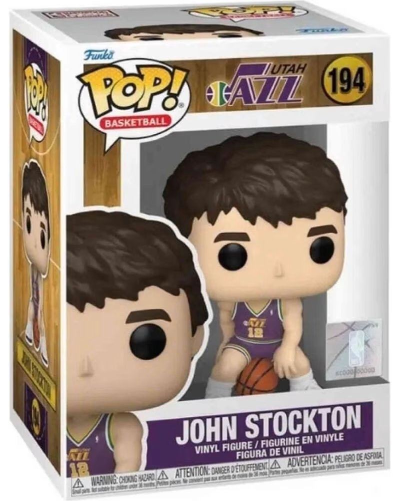 FUNKO FIGURA COLECCIONABLE JOHN STOCKTON UTAH JAZZ FK79679 MULTICOLOR