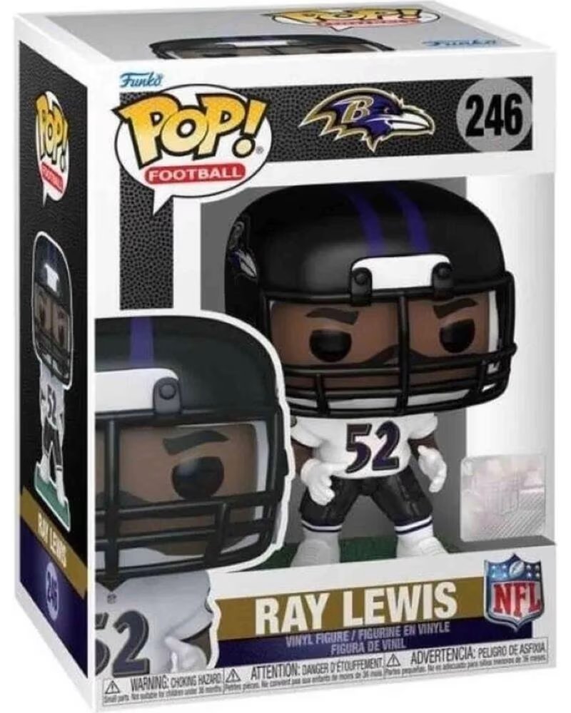 FUNKO FIGURINE DE COLLECTION POP! NFL RAY LEWIS BALTIMORE RAVENS FK79588 MULTICOLORE MULTICOLOR