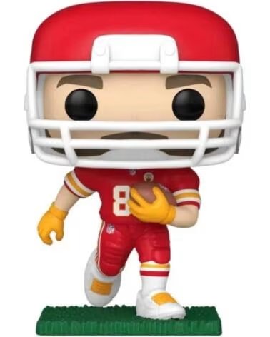 FUNKO FIGURA COLECIONÁVEL FK783910 TRAVIS KELCE NFL MULTICOLOR