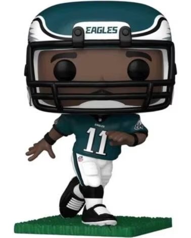 FUNKO FIGURINE DE COLLECTION FK783912 AJ BROWN NFL PHILADELPHIA EAGLES MULTICOLOR
