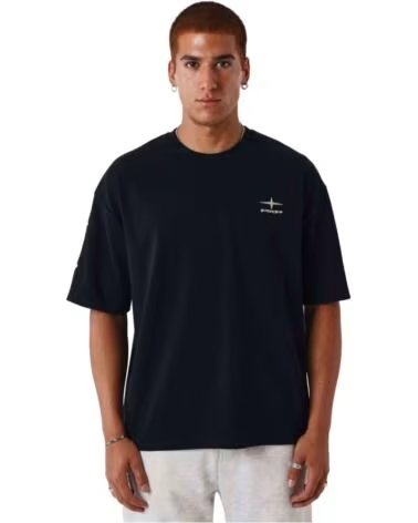 PROJECT X PARIS KURZARM-T-SHIRT 2612100-BK FÜR HERREN NOIR