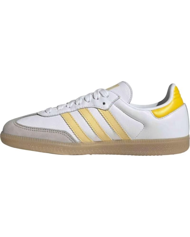 ADIDAS BASKETS SAMBA OG W FTWWHT-ORGTIN-EQTYEL