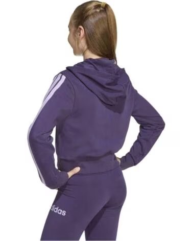 CHÁNDAL COMPLETO ADIDAS JY4985 MORADO NIÑAS BLACK