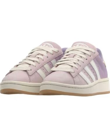 ADIDAS SNEAKERS JQ2141 IN CAMOSCIO DA DONNA ALMPNK-CWHITE-POWPLU