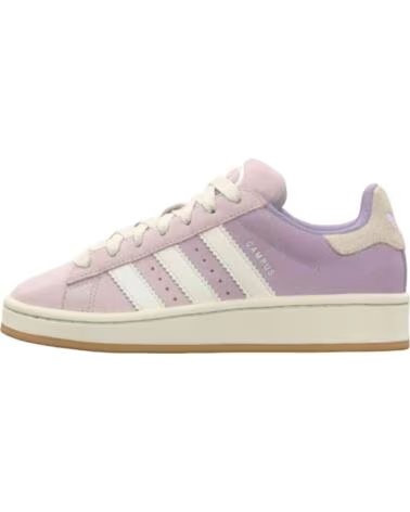 ADIDAS SNEAKERS JQ2141 IN CAMOSCIO DA DONNA ALMPNK-CWHITE-POWPLU