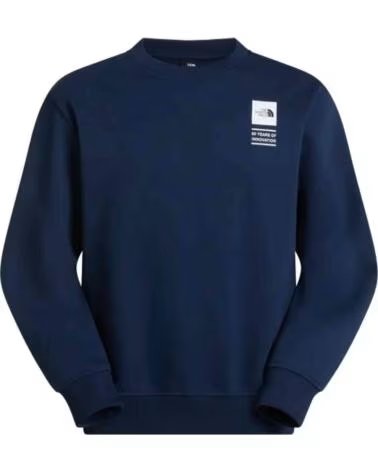 THE NORTH FACE SWEAT-SHIRT U TNF CELEBRATION RELAXED CREW-GRAPHIC BLUE