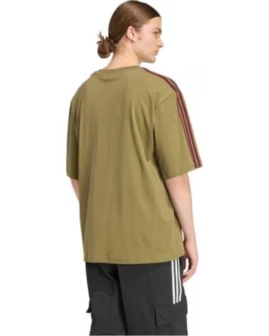 ADIDAS T-SHIRT A MANICA CORTA 124-15533826867544 MARRONE DA UOMO