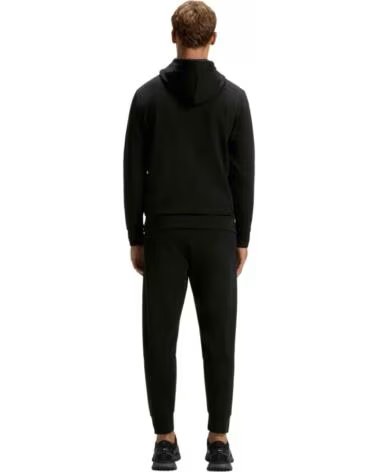 BOSS FELPA CON CAPPUCCIO 052103100005 UOMO BLACK