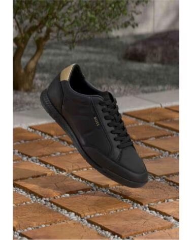 BOSS SAPATILHAS 230503100001 OPEN WHITE HOMEM PRETO