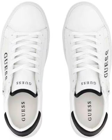 GUESS SNEAKER 200500100030 WEISS UND SCHWARZ FÜR HERREN NEGRO