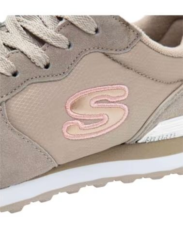 SKECHERS SNEAKERS 590500100042 DA DONNA IN BEIGE