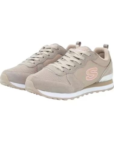 SKECHERS SNEAKERS 590500100042 DA DONNA IN BEIGE