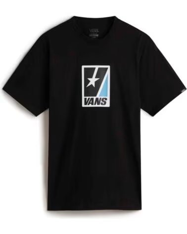 VANS OFF THE WALL KURZARM T-SHIRT 660303200003 UNISEX SCHWARZ BLACK