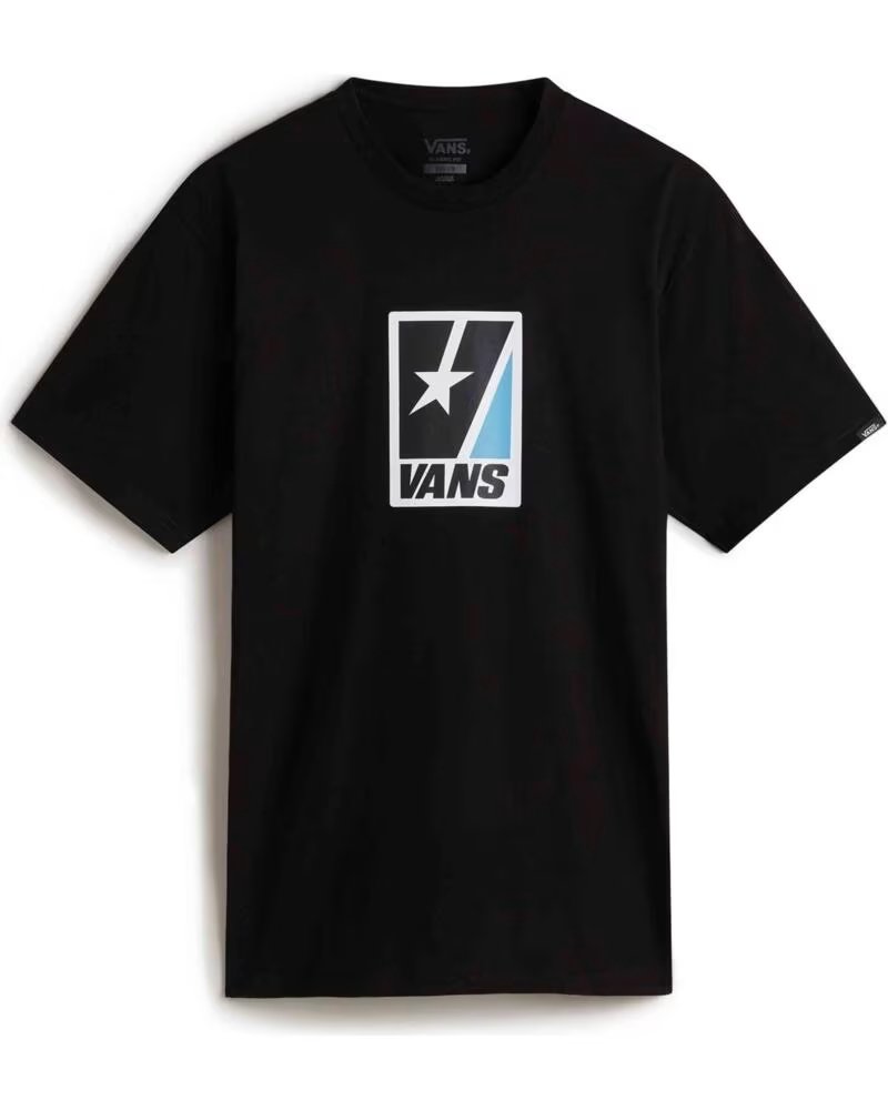 VANS OFF THE WALL KURZARM T-SHIRT 660303200003 UNISEX SCHWARZ BLACK