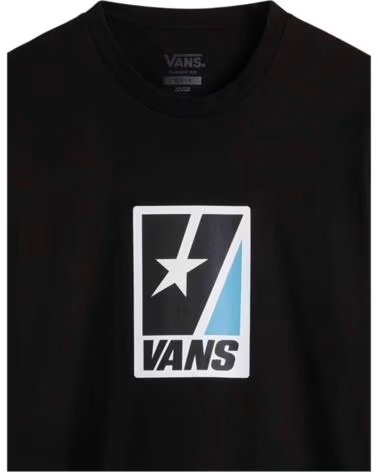 VANS OFF THE WALL KURZARM T-SHIRT 660303200003 UNISEX SCHWARZ BLACK