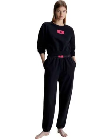 CALVIN KLEIN SWEAT-SHIRT 062100100002 NOIR FUCHSIA HOMME FUXCIA