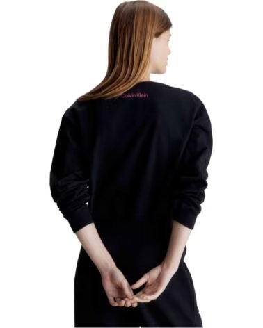 CALVIN KLEIN SWEAT-SHIRT 062100100002 NOIR FUCHSIA HOMME FUXCIA