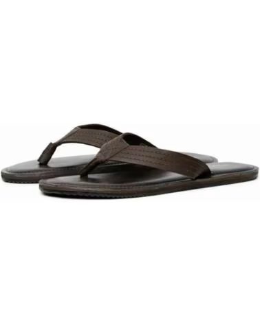 TONGS JACK AND JONES 273100100001 MARRON UNISEXE MARRóN