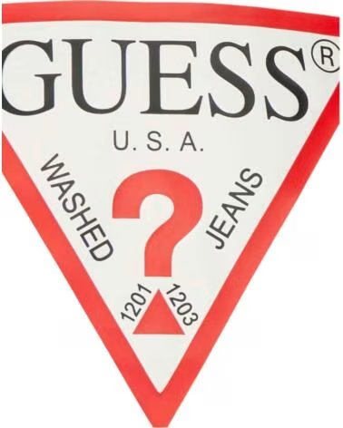 GUESS T-SHIRT MANICA CORTA 200300100045 DA UOMO NERO NEGRO