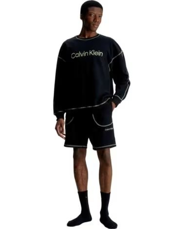 CALVIN KLEIN SWEAT-SHIRT 062100100004 POUR HOMME NOIR NEGRO