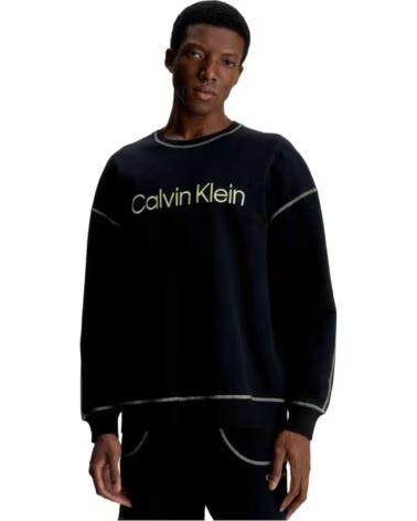 CALVIN KLEIN SWEAT-SHIRT 062100100004 POUR HOMME NOIR NEGRO