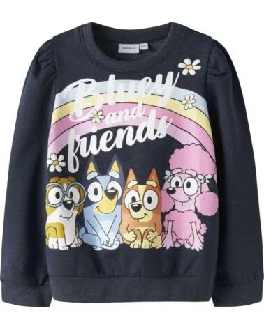 NAME IT SWEAT-SHIRT 13252093 NAVY FILLE AZUL MARINO