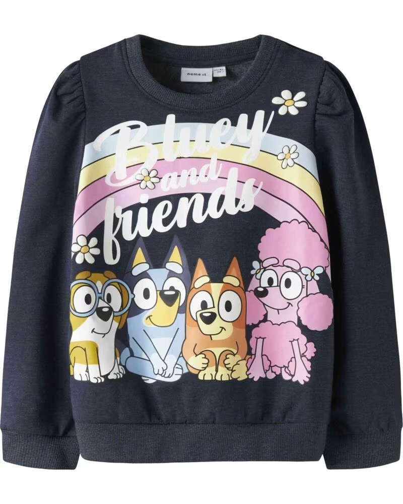 NAME IT SWEAT-SHIRT 13252093 NAVY FILLE AZUL MARINO