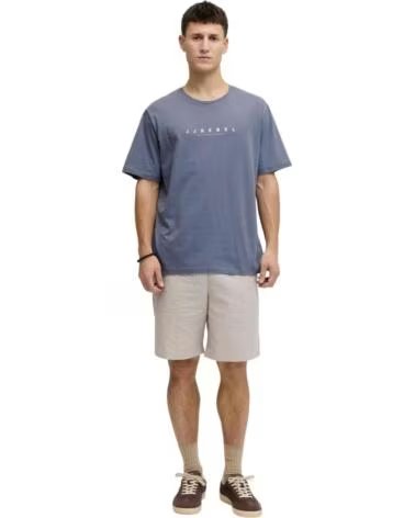JJ REBEL KURZARMSHIRT 12271037-FOLKSTONE PETROLEUMBLAU AZUL PETROLEO