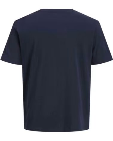 JJ REBEL KURZARM-T-SHIRT 12271037-NAVY FÜR HERREN AZUL MARINO