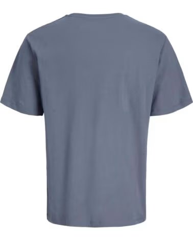 JJ REBEL KURZARMSHIRT 12271037-FOLKSTONE PETROLEUMBLAU AZUL PETROLEO