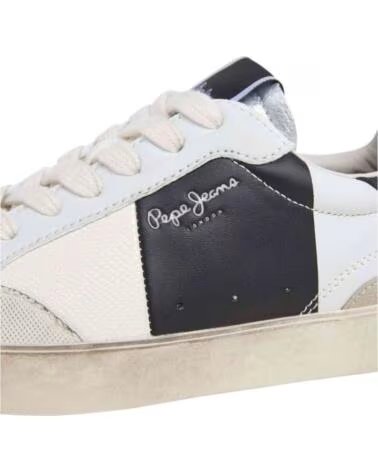 PEPE JEANS SCARPE SNEAKER 091-PGS300001 DONNA BIANCO 800 WHITE