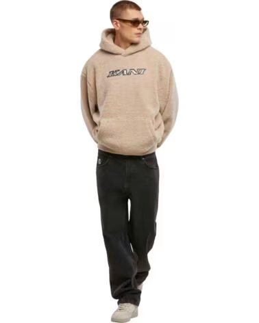 KARL KANI FELPA CON CAPPUCCIO PD00007583 BEIGE UOMO
