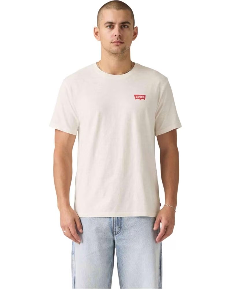 LEVIS Camiseta De Manga Corta 124-15553423704408 en beige para hombre