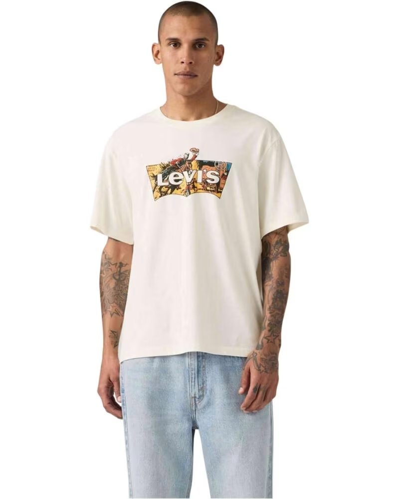 LEVIS Camiseta De Manga Corta 124-15553702986072 en beige para hombre