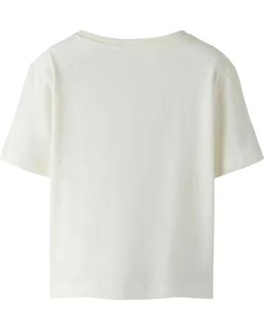 NAME IT T-SHIRT DE MANGA CURTA 13251485 GARDENIA MENINA BLANCO
