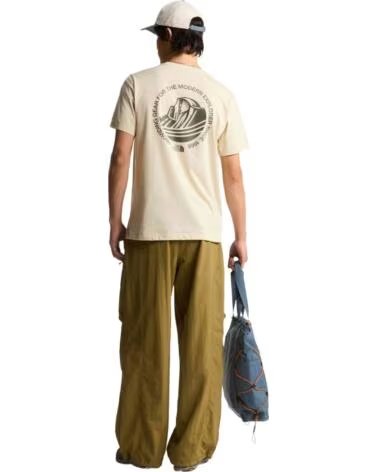 THE NORTH FACE KURZARMSHIRT NF0A8GA7DOM1 HERREN LIGHT BEIGE
