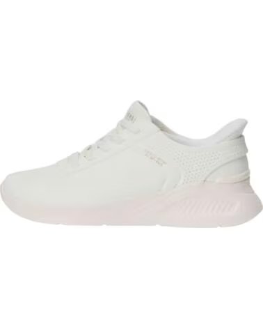 SKECHERS TÊNIS 177394-WHT MULHER WHITE DURALEATHER-MESH DURALEATHER- MESH