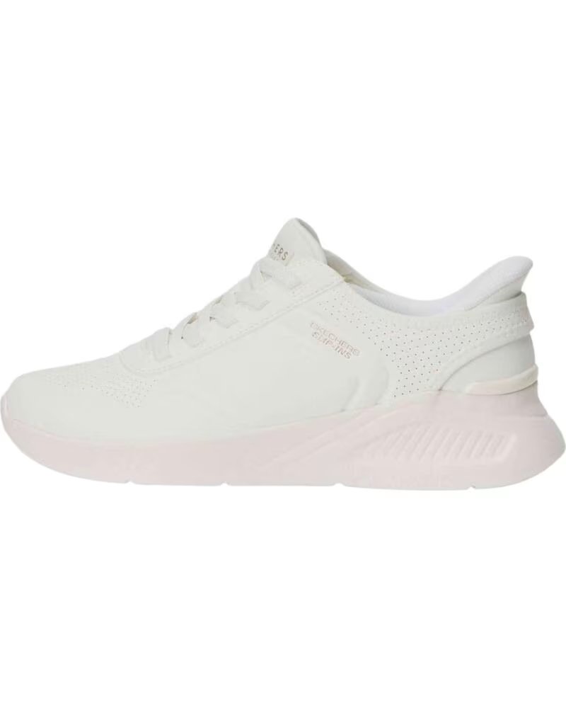 SKECHERS TÊNIS 177394-WHT MULHER WHITE DURALEATHER-MESH DURALEATHER- MESH